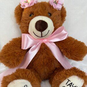 Personalized Flower Girl Teddy Bear: Wedding Proposal Gift